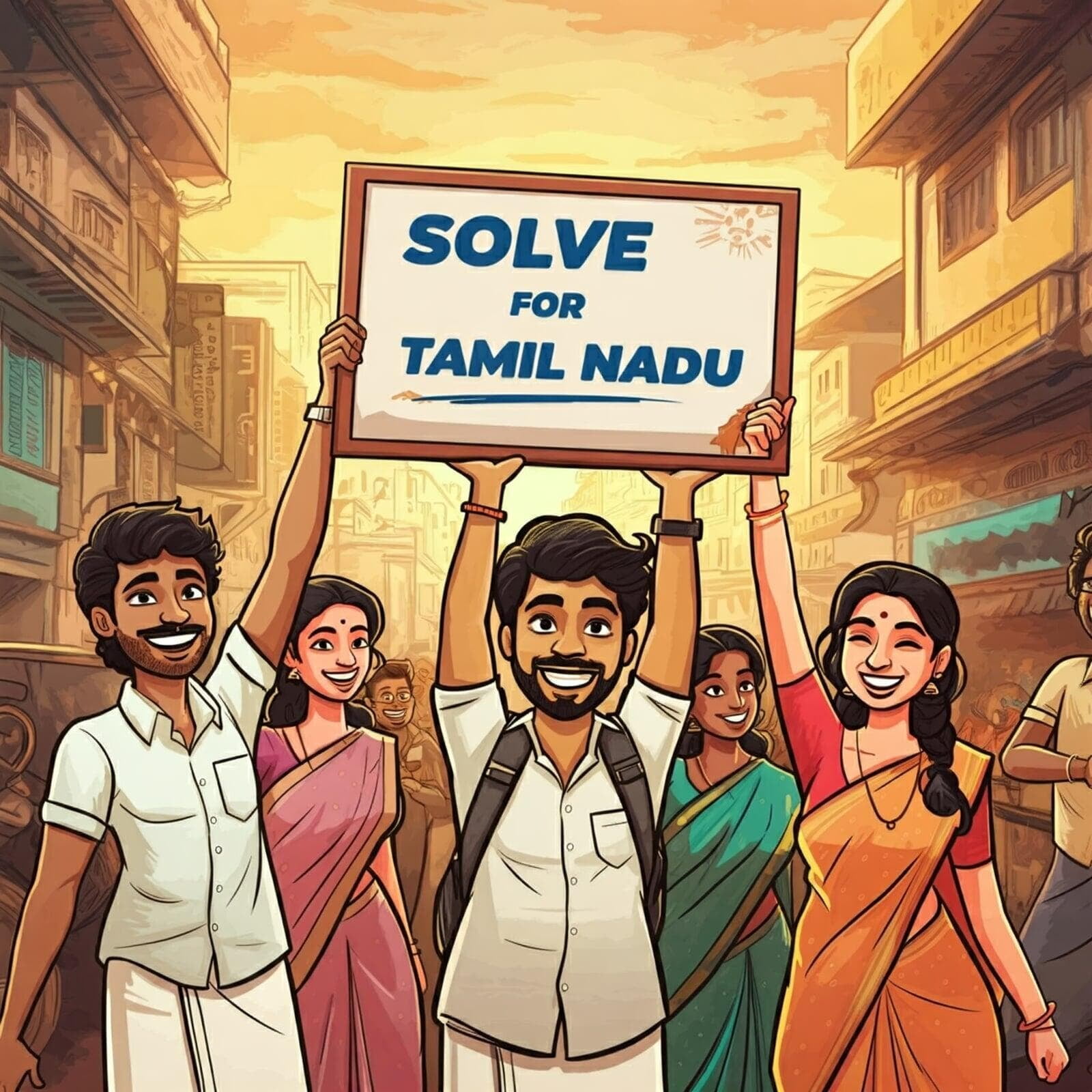 Tamila, Solve for Tamil, Solve for Tamil Nadu, Scale for the World